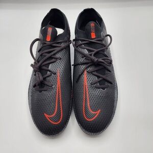 Nike Phantom GT Pro FG Firm Ground Soccer Cleats Black Red CK8451-060 Size 11.5